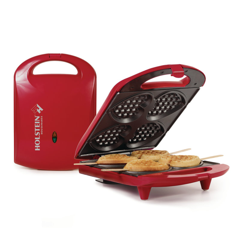 Holstein Housewares Heart Shaped Waffle Maker & Reviews Wayfair